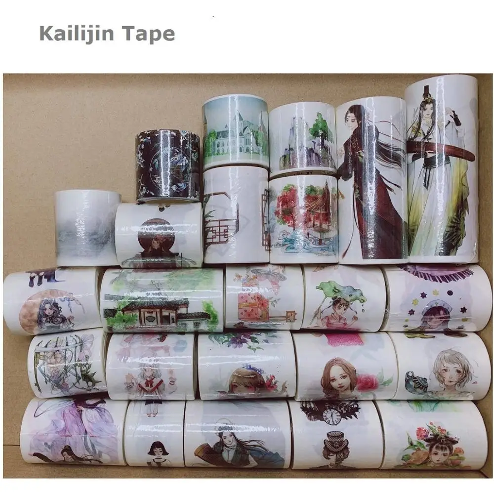 Vintage Pattern Washi Tape w/ Release Paper Special Oil Effect Washi Tape Landscape Washi DIY Decoration
Vintage Pattern Washi Tape w/ Release Paper Special Oil Effect Washi Tape Landscape Washi DIY Decoration