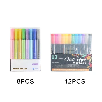 8/12pcs Marker Pen for Highlight Writing Taking Notes Drawing DIY Art Projects Kids Adult DU55
8/12pcs Marker Pen for Highlight Writing Taking Notes Drawing DIY Art Projects Kids Adult DU55