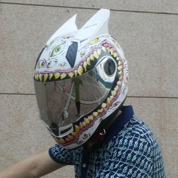 Helmet motorcycle casco motocross helmet for scooter open face motorcycle helmet casco vintage white helmet-motorcycle
Helmet motorcycle casco motocross helmet for scooter open face motorcycle helmet casco vintage white helmet-motorcycle