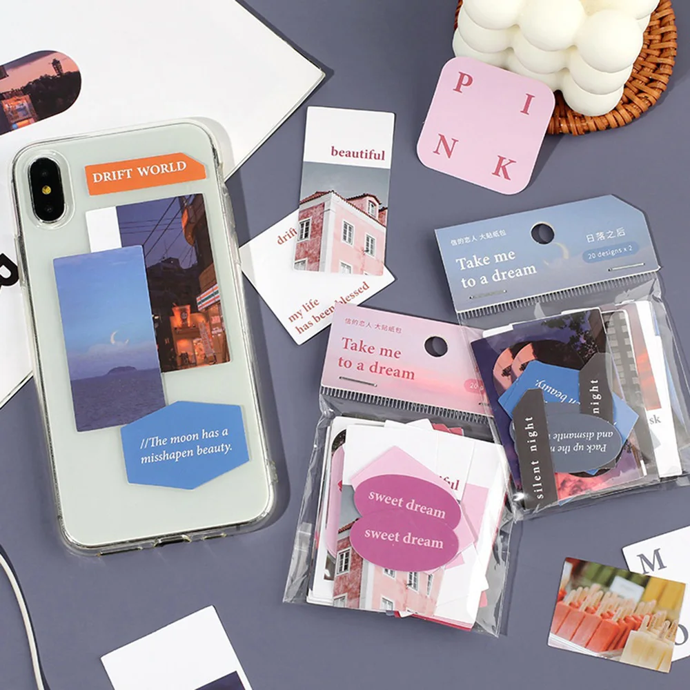 40pcs/set After Sunset Series Sticker DIY Scrapbooking Album Planner Decorative Stationery Sticker
40pcs/set After Sunset Series Sticker DIY Scrapbooking Album Planner Decorative Stationery Sticker