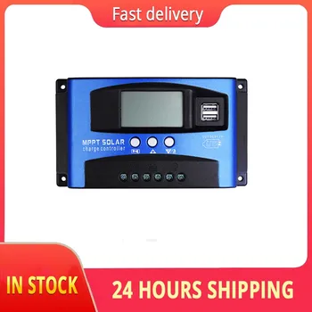 New 100A/60A/50A/40A/30A Auto Solar Charge Controller MPPT With Dual USB 5V Output 12/24V Solar Panel Battery Regulator Charge
New 100A/60A/50A/40A/30A Auto Solar Charge Controller MPPT With Dual USB 5V Output 12/24V Solar Panel Battery Regulator Charge