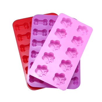 3pcs/set Dog Bone Paw Shaped Silicone Mold Chocolate Cookie Baking Mould Kitchen DIY Bakeware Biscuits Mould 
3pcs/set Dog Bone Paw Shaped Silicone Mold Chocolate Cookie Baking Mould Kitchen DIY Bakeware Biscuits Mould