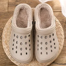 Wintes Women Shoes Quick Dry Clogs Casual Garden Shoes Warm Plush Sandals Couple Antiskid Home Flip Flops Slippers for Men
Wintes Women Shoes Quick Dry Clogs Casual Garden Shoes Warm Plush Sandals Couple Antiskid Home Flip Flops Slippers for Men