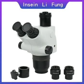 Binocular Stereo Microscope Head Continuous Zoom 6.5X-65X 7X-45X Trinocular C-Mount Synchronous Focus Magnifier Welding Repair
Binocular Stereo Microscope Head Continuous Zoom 6.5X-65X 7X-45X Trinocular C-Mount Synchronous Focus Magnifier Welding Repair