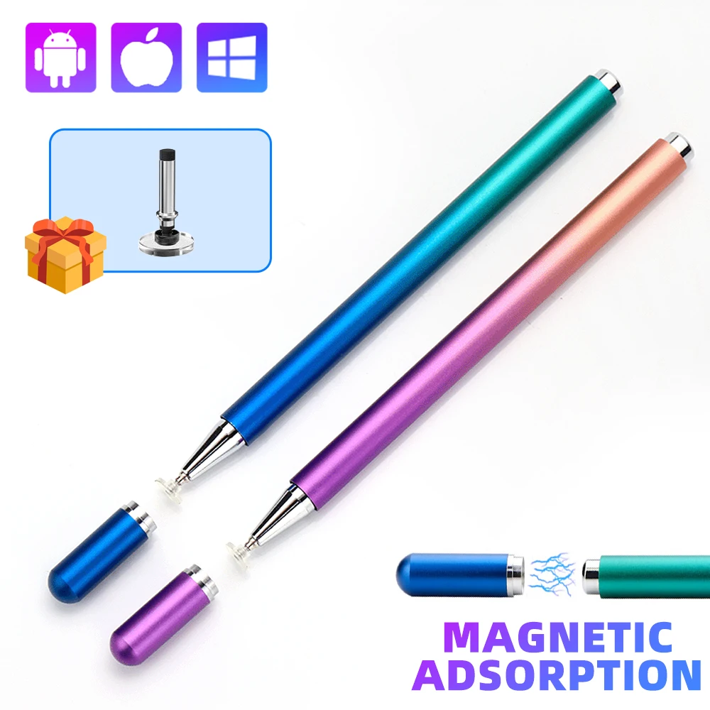 For ipad Stylus Pen Universal Smartphone Touch Screen Pen Drawing Writing Tablet Pen Capacitive Pencil With Magnetic Pen Cap
For ipad Stylus Pen Universal Smartphone Touch Screen Pen Drawing Writing Tablet Pen Capacitive Pencil With Magnetic Pen Cap