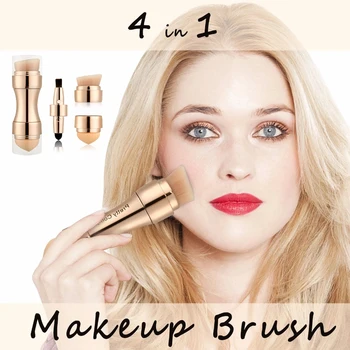Professional Brushes Foundation Eyebrow Eyeliner Blush Powder Cosmetic Concealer Professional 4 in 1 Makeup Brushes
Professional Brushes Foundation Eyebrow Eyeliner Blush Powder Cosmetic Concealer Professional 4 in 1 Makeup Brushes