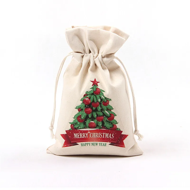 christmas candy bag canvas year best gifts gift party deer xmas