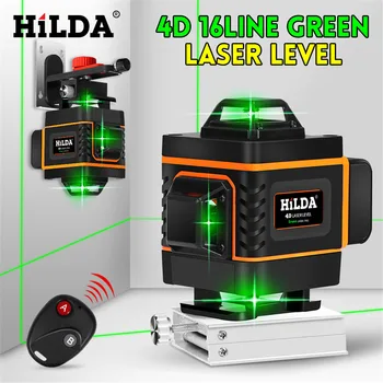 3D 16 Lines Adjustable Laser Level 360 Self Leveling Horizontal Vertical Cross Green Laser Waterproof Beam Measuring Equipment
3D 16 Lines Adjustable Laser Level 360 Self Leveling Horizontal Vertical Cross Green Laser Waterproof Beam Measuring Equipment