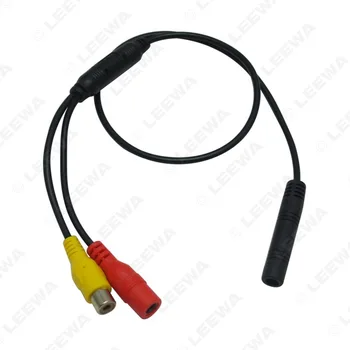 Automobile Reversing Camera 4-Pin Male Connector Turn CVBs RCA Lotus Video Conversion Line Video Cable Adapter Cable
Automobile Reversing Camera 4-Pin Male Connector Turn CVBs RCA Lotus Video Conversion Line Video Cable Adapter Cable