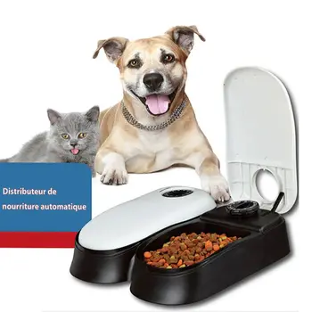 Automatic Cat Feeder Pets 2 Meal Food Dispenser for Medium and Large Dog Voice
Automatic Cat Feeder Pets 2 Meal Food Dispenser for Medium and Large Dog Voice