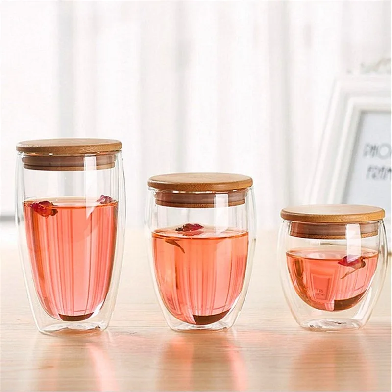 Special Double-layer Glass Coffee Cup with Bamboo and Wooden Lid, Simple Glass Double-layer Insulated Cup, Egg-shaped Milk Cup
Special Double-layer Glass Coffee Cup with Bamboo and Wooden Lid, Simple Glass Double-layer Insulated Cup, Egg-shaped Milk Cup