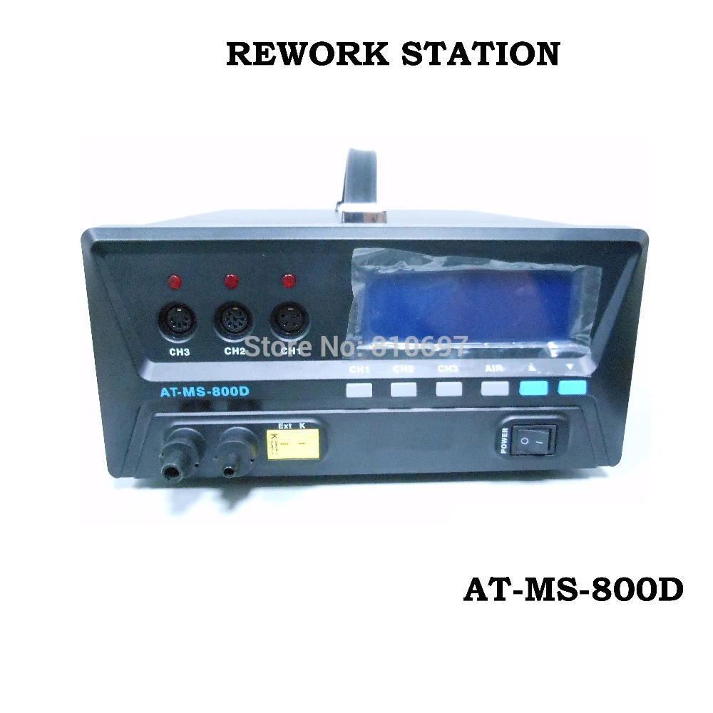 AT-MS-800D soldering iron hot air rework pump 3-in-1 Multi-function Welding Station 110V 220V optional
AT-MS-800D soldering iron hot air rework pump 3-in-1 Multi-function Welding Station 110V 220V optional