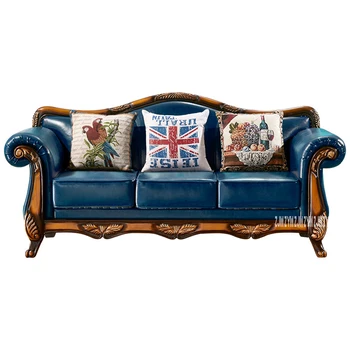 A110 European Style Oil Wax Sofa Combination Retro High Quality Leather Sofa Set Solid Wood Frame Wax Paper Modular Sofa Group
A110 European Style Oil Wax Sofa Combination Retro High Quality Leather Sofa Set Solid Wood Frame Wax Paper Modular Sofa Group