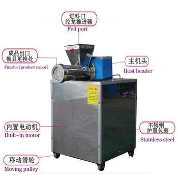 220V 380V High Power Pasta Machine Multifunction Pasta Shell Noodle Macaroni Making Machine Pasta Extruder Machine
220V 380V High Power Pasta Machine Multifunction Pasta Shell Noodle Macaroni Making Machine Pasta Extruder Machine