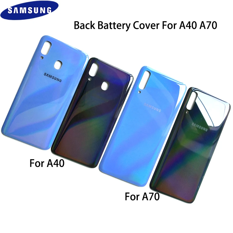 100% Original Samsung Galaxy A70 A40 Back Battery Cover Plastic Housing Cover for Samsung A40 A70 Door Rear Case Replacement
100% Original Samsung Galaxy A70 A40 Back Battery Cover Plastic Housing Cover for Samsung A40 A70 Door Rear Case Replacement