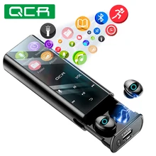 QCR Q1 sans fil Bluetooth écouteurs écouteurs multi-fonction lecteur MP3 écouteurs IPX7 étanche 9D TWS écouteur 6000mAh batterie externe(China)