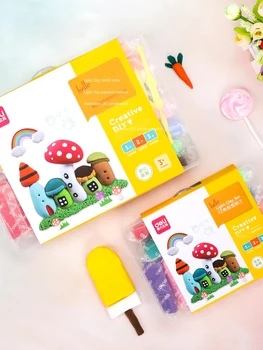 Plasticine Ultra-Light Clay Deli12/24-Color Clay Set Handmade DIY Toy Plasticene Color Clay Safe Light Clay KidsGift Clay ToySet
Plasticine Ultra-Light Clay Deli12/24-Color Clay Set Handmade DIY Toy Plasticene Color Clay Safe Light Clay KidsGift Clay ToySet