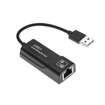 USB Ethernet Adapter USB 2.0 Network Card to RJ45 Lan for Win7/Win8/Win10 Laptop Ethernet USB Computer Gaming Accessories
USB Ethernet Adapter USB 2.0 Network Card to RJ45 Lan for Win7/Win8/Win10 Laptop Ethernet USB Computer Gaming Accessories