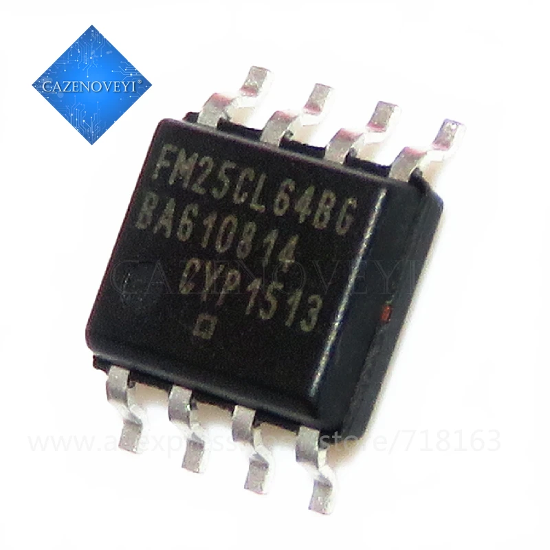5pcs/lot FM25CL64B-G FM25CL64-G FM25CL65-G FM25CL64B FM25CL64 25CL64 SOP-8 In Stock | Электронные компоненты и