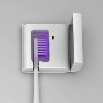 New Hot UV Light Toothbrush Sterilizer Punch-free Toothbrush Holder Antibacterial Uv Toothbrush Sterilizer Box (without Battery)
New Hot UV Light Toothbrush Sterilizer Punch-free Toothbrush Holder Antibacterial Uv Toothbrush Sterilizer Box (without Battery)