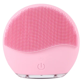 Pink Waterproof Electric Face Cleanser 6000 RPM Silicone Facial Brush Massager Remove Skin Blackhead Acne Pore Beauty Tool
Pink Waterproof Electric Face Cleanser 6000 RPM Silicone Facial Brush Massager Remove Skin Blackhead Acne Pore Beauty Tool