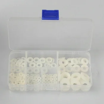 250PCS High Temperature M2-M8 Portable Lightweight Nylon Flat Gaskets Washer Set Sealed Insulation Multi Purpose Wear Resisting
250PCS High Temperature M2-M8 Portable Lightweight Nylon Flat Gaskets Washer Set Sealed Insulation Multi Purpose Wear Resisting