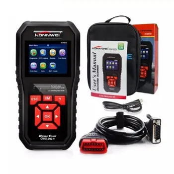 KONNWEI KW850 OBD2 Auto Diagnostic Scanner Universal OBD Car Diagnostic Tool ODB2 Check Engine Automotive Car Code Reader Black
KONNWEI KW850 OBD2 Auto Diagnostic Scanner Universal OBD Car Diagnostic Tool ODB2 Check Engine Automotive Car Code Reader Black
