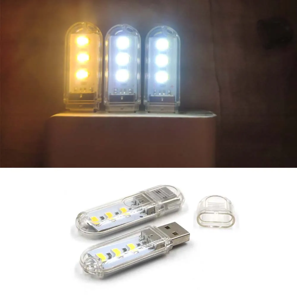 Portable Keychain Mini USB Light, 3 LEDs Night Light, 5730SMD Reading Lamp, Book Bulb for Notebook, Power Bank, Computer, Laptop
Portable Keychain Mini USB Light, 3 LEDs Night Light, 5730SMD Reading Lamp, Book Bulb for Notebook, Power Bank, Computer, Laptop