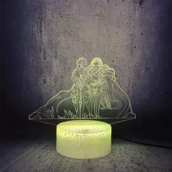3D Night Light HOT GAME WOW World of Warcraft Role Lich King 7 Color Desk Table LED Kids Children Holiday Gift Illusion lava 
3D Night Light HOT GAME WOW World of Warcraft Role Lich King 7 Color Desk Table LED Kids Children Holiday Gift Illusion lava