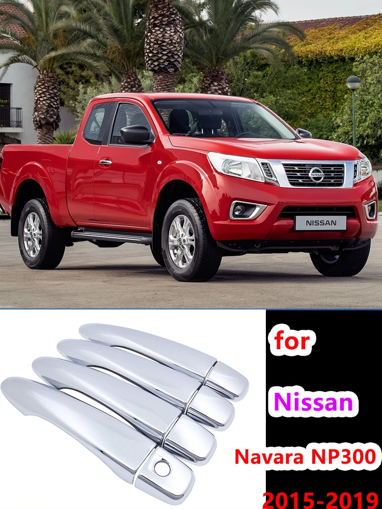 Luxurious Chrome Handles Cover for Nissan Navara NP300 Navara D23 Renault Alaskan 2015~2019 Accessories Stickers Trim Set Cap
Luxurious Chrome Handles Cover for Nissan Navara NP300 Navara D23 Renault Alaskan 2015~2019 Accessories Stickers Trim Set Cap