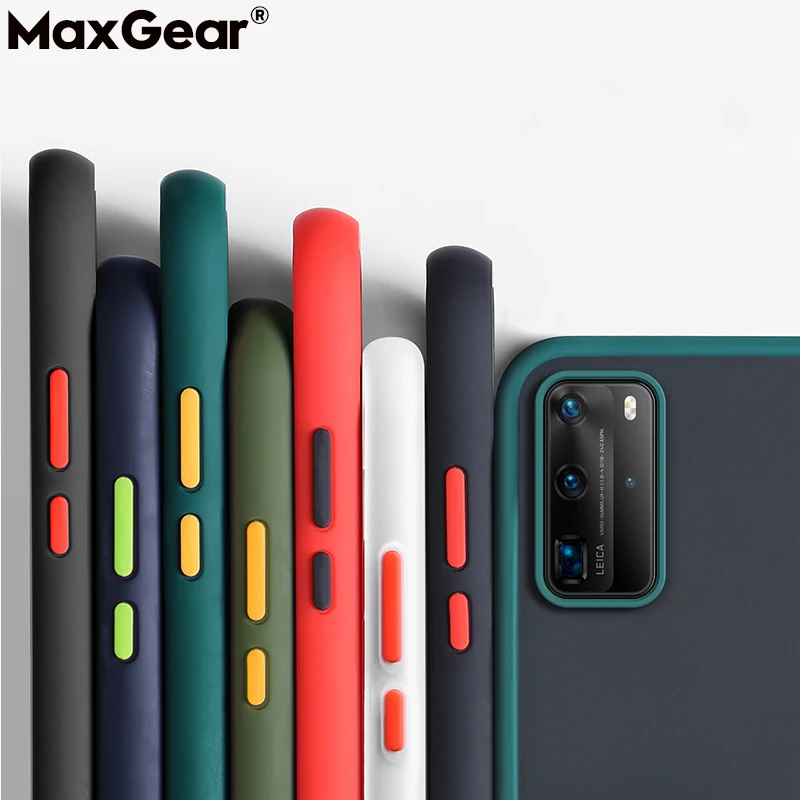 Luxury Shockproof Case For Samsung Galaxy S20 Ultra S8 S9 S10 Plus E Note S 10 9 8 A51 A71 A 51 20 S10E Note9 Hybrid Matte Cover | Мобильные