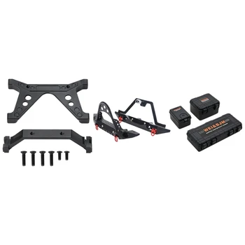 Metal Front and Rear Bumper Belt Decoration Box for 1:10 Traxxas Trx-4 Axial Scx10 & Front Rear Metal Chassis Mount
Metal Front and Rear Bumper Belt Decoration Box for 1:10 Traxxas Trx-4 Axial Scx10 & Front Rear Metal Chassis Mount