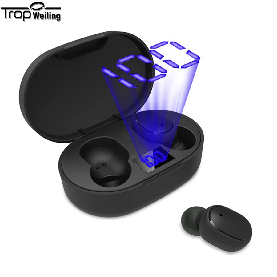 TWS Bluetooth 5.0 Double Earphones Sports Headsets With Mic For Smart phone Xiaomi auricular Wireless Earbuds Bluetooth Earphone
TWS Bluetooth 5.0 Double Earphones Sports Headsets With Mic For Smart phone Xiaomi auricular Wireless Earbuds Bluetooth Earphone