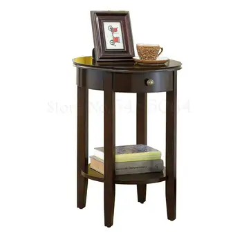 Round Table Solid Wood Side Corners American Sofa Side Table Small Round Table Small Coffee Table Living Room Round Table Spot
Round Table Solid Wood Side Corners American Sofa Side Table Small Round Table Small Coffee Table Living Room Round Table Spot