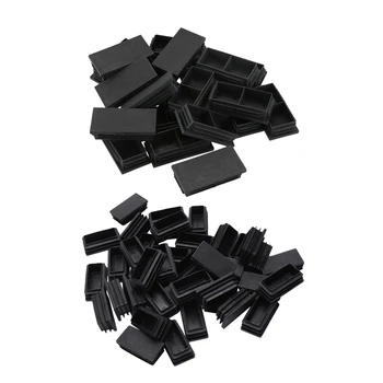 60Pcs Plastic Rectangle Blanking End Caps Bung Black- 20Pcs 40Mm X 80Mm & 40Pcs 25Mmx50Mm
60Pcs Plastic Rectangle Blanking End Caps Bung Black- 20Pcs 40Mm X 80Mm & 40Pcs 25Mmx50Mm
