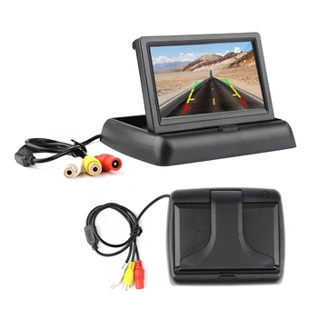 Folding Screen Car Monitor Support Reverse Camera MP5 Player LCD TFT Display With Night Vision Backup Camera For Vehicle Parking
Folding Screen Car Monitor Support Reverse Camera MP5 Player LCD TFT Display With Night Vision Backup Camera For Vehicle Parking