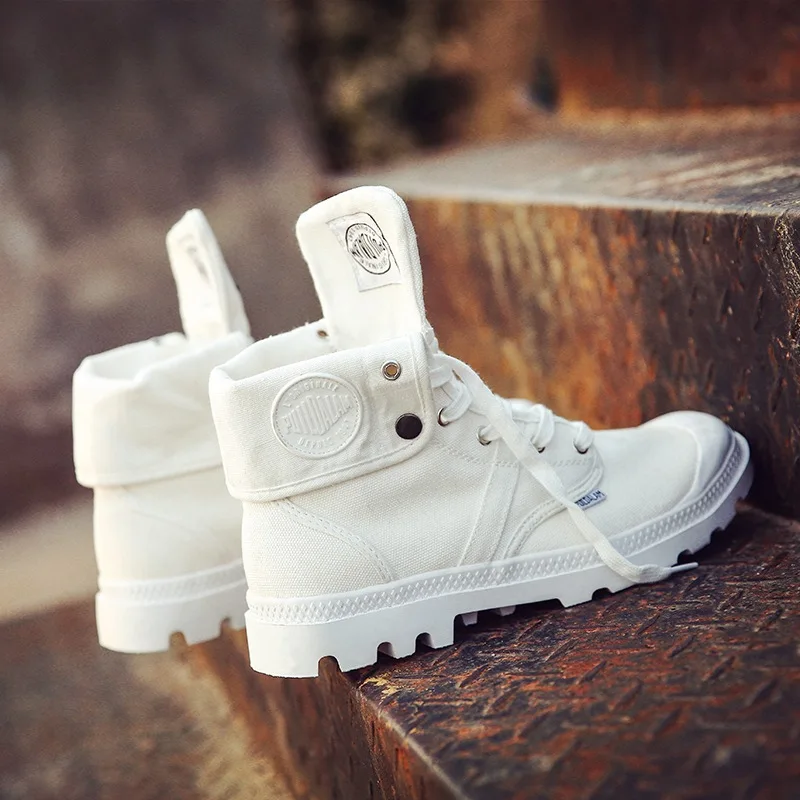 Women's Outdoor Women's Platform High-top Martin Boots Couple Canvas Boots Women's Retro Tooling Boots Paladin Low-top Shoes
Women's Outdoor Women's Platform High-top Martin Boots Couple Canvas Boots Women's Retro Tooling Boots Paladin Low-top Shoes