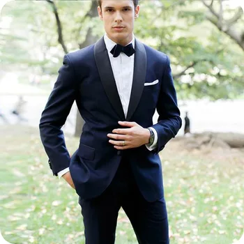 Navy Blue Men Suit Men Wedding Suits For Men Clothing Costume Custom Made Tuxedos Casual Groom Best Man Terno Blazer Masculino
Navy Blue Men Suit Men Wedding Suits For Men Clothing Costume Custom Made Tuxedos Casual Groom Best Man Terno Blazer Masculino