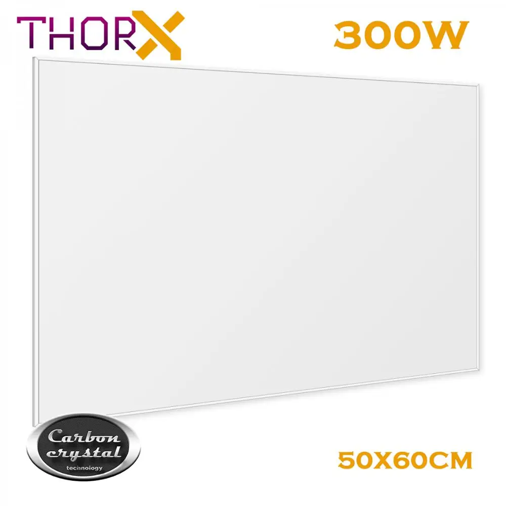 ThorX K300 300W 50*60cm Infrared Heating Panel heater With Carbon Crystal Technology
ThorX K300 300W 50*60cm Infrared Heating Panel heater With Carbon Crystal Technology