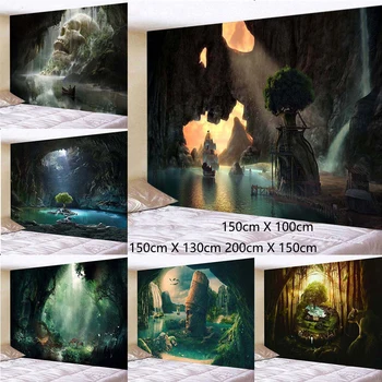 Mountain Cave Tapestry Skull Tree Tapestry Forest Tree Tapestry Nature Tapestry Wall Hanging for Bedroom Living Room Dorm Deco
Mountain Cave Tapestry Skull Tree Tapestry Forest Tree Tapestry Nature Tapestry Wall Hanging for Bedroom Living Room Dorm Deco
