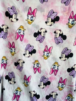 50*170cm Minnie stretch micro fiber fabric cotton knitted jersey fabric DIY sewing
50*170cm Minnie stretch micro fiber fabric cotton knitted jersey fabric DIY sewing