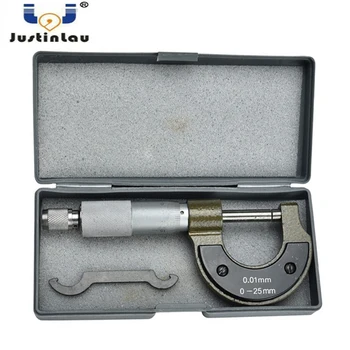 JUSTINLAU 0-25MM Carbide Micrometer Micrometer Micrometer Micrometer Micrometer Dimension And Shape Tolerance Measurement
JUSTINLAU 0-25MM Carbide Micrometer Micrometer Micrometer Micrometer Micrometer Dimension And Shape Tolerance Measurement