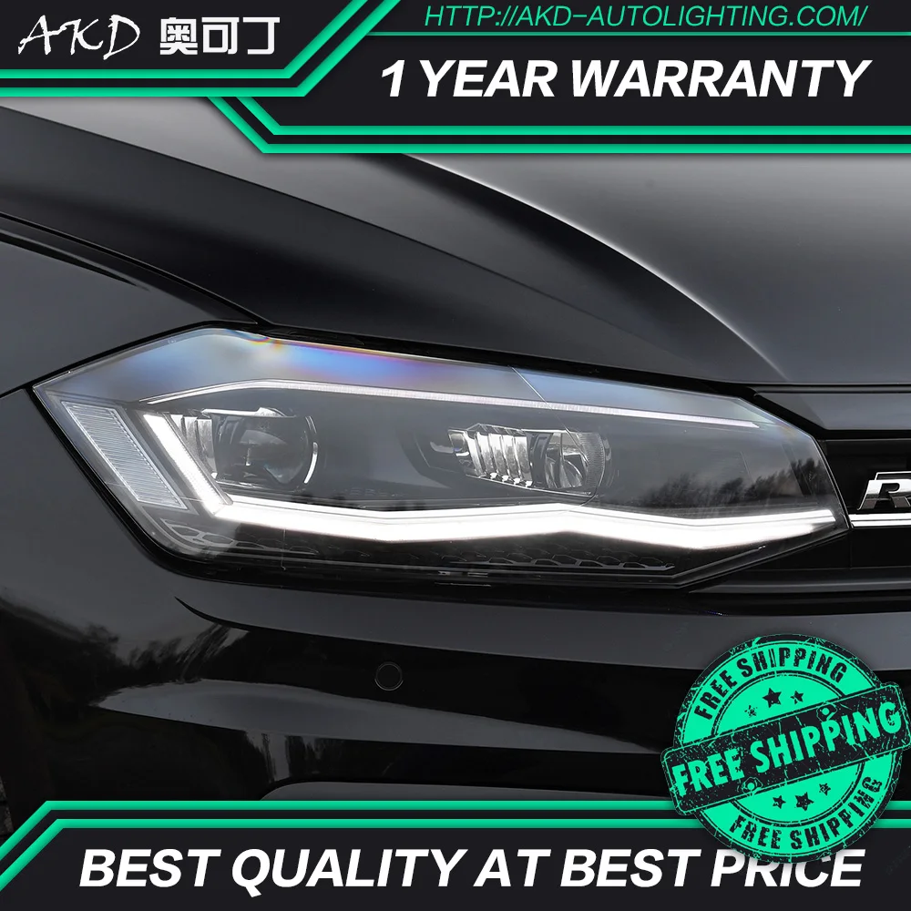 2 pcs Car Styling for VW Polo Headlights 2019-2020 New Polo LED Headlight DRL Head Lamp Low Beam High Beam ALL LED
2 pcs Car Styling for VW Polo Headlights 2019-2020 New Polo LED Headlight DRL Head Lamp Low Beam High Beam ALL LED