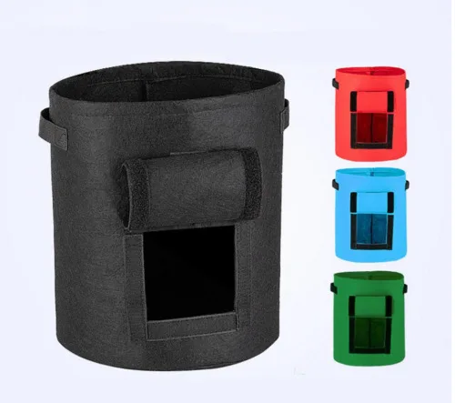AA Gallon Fabric Grow Bags Breathable Pots Planter Root Pouch Container Plant Smart Pots with Handles Garden Supplies
AA Gallon Fabric Grow Bags Breathable Pots Planter Root Pouch Container Plant Smart Pots with Handles Garden Supplies