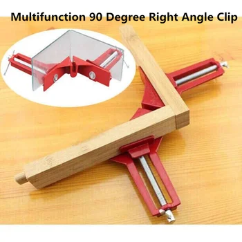 Multifunction 90 Degree Right Angle Clip Picture Frame Corner Clamp Fishtank DIY Corner Holder Quick Fixed Woodworking Tool
Multifunction 90 Degree Right Angle Clip Picture Frame Corner Clamp Fishtank DIY Corner Holder Quick Fixed Woodworking Tool