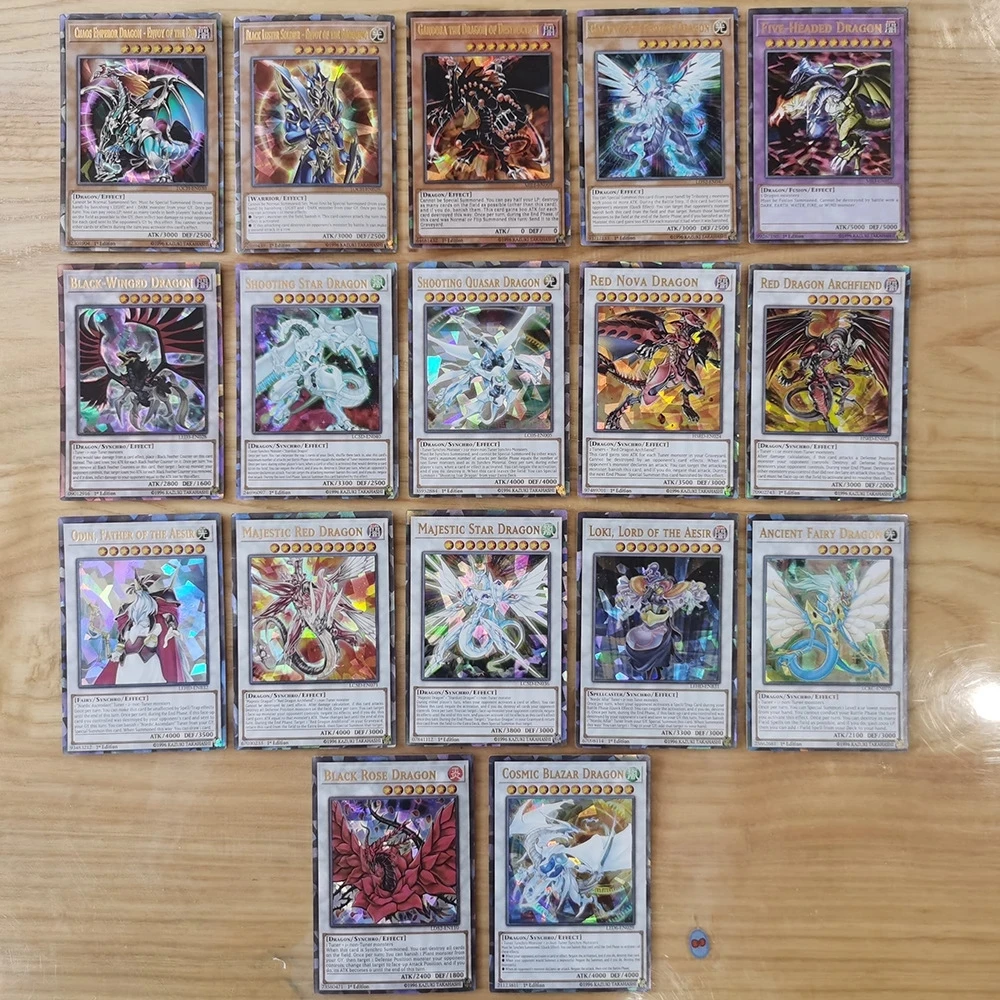 Yu Gi Oh 72PCS Blue Eyes White Dragon Laser Bronzing Non-repetitive English Sempron Card Series Collection (Not original)
Yu Gi Oh 72PCS Blue Eyes White Dragon Laser Bronzing Non-repetitive English Sempron Card Series Collection (Not original)