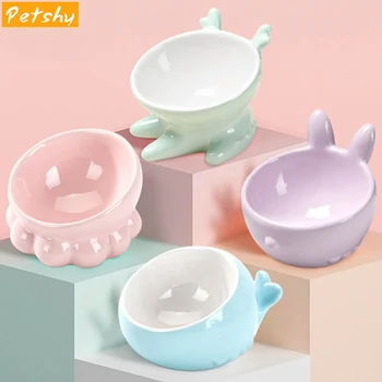 Petshy Ceramic Pet Bowls for Cat Animal Non-slip Neck Protect Cat Dog Feeding Bowls Pets Food Water Dish Cats Drinker Feeder
Petshy Ceramic Pet Bowls for Cat Animal Non-slip Neck Protect Cat Dog Feeding Bowls Pets Food Water Dish Cats Drinker Feeder
