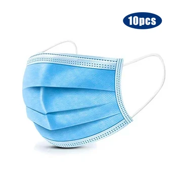 10 pcs Disposable Mask Earloop Anti Pollution Dust Respirator Face Mask Protection Against Catkin Pollen Particulate
10 pcs Disposable Mask Earloop Anti Pollution Dust Respirator Face Mask Protection Against Catkin Pollen Particulate