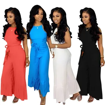 Solid color wide-leg sexy jumpsuit clubwear party white plus size club summer jumpsuit women elegance 2020 fashion woman
Solid color wide-leg sexy jumpsuit clubwear party white plus size club summer jumpsuit women elegance 2020 fashion woman