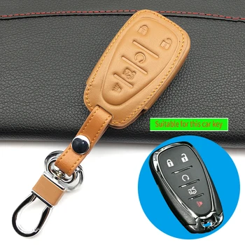 5 Buttons Smart Top Layer Leather Car Key Cover Shell Case FOB Protector For Chevrolet 2016 2017 Camaro For Cruze Malibu Volt
5 Buttons Smart Top Layer Leather Car Key Cover Shell Case FOB Protector For Chevrolet 2016 2017 Camaro For Cruze Malibu Volt